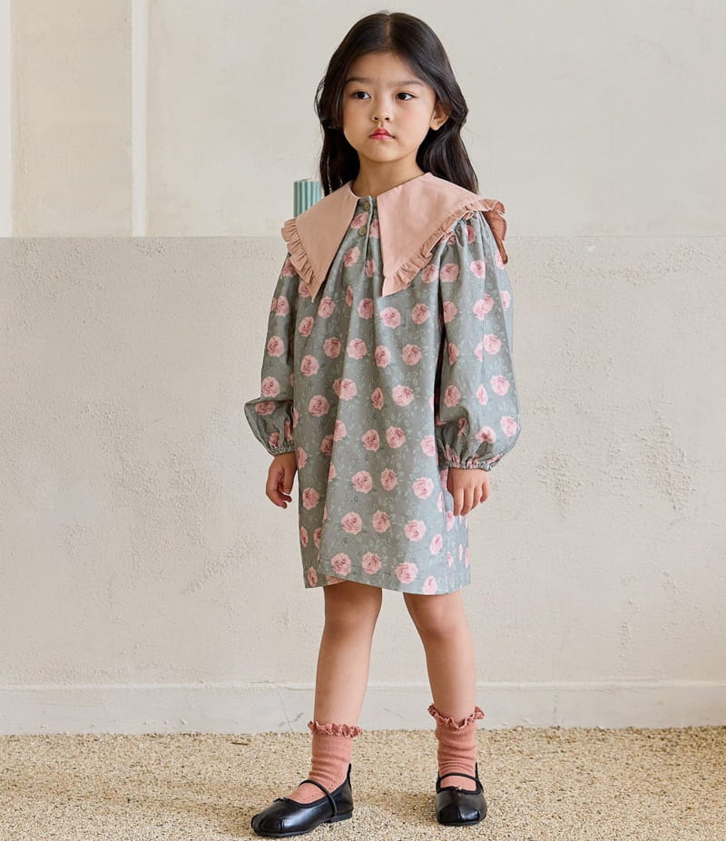 Ggomare - Korean Children Fashion - #kidzfashiontrend - Love One-piece - 6