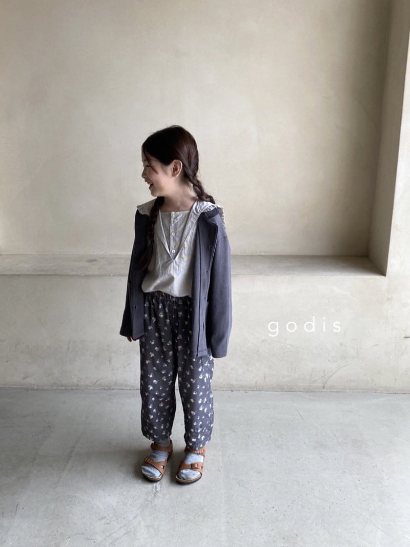Godis - Korean Children Fashion - #designkidswear - Flower Pants - 5