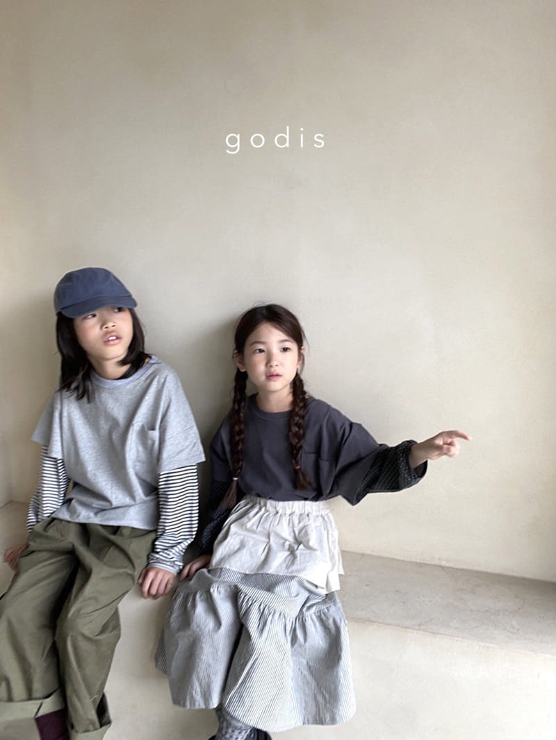 Godis - Korean Children Fashion - #fashionkids - Grubi Tee - 2
