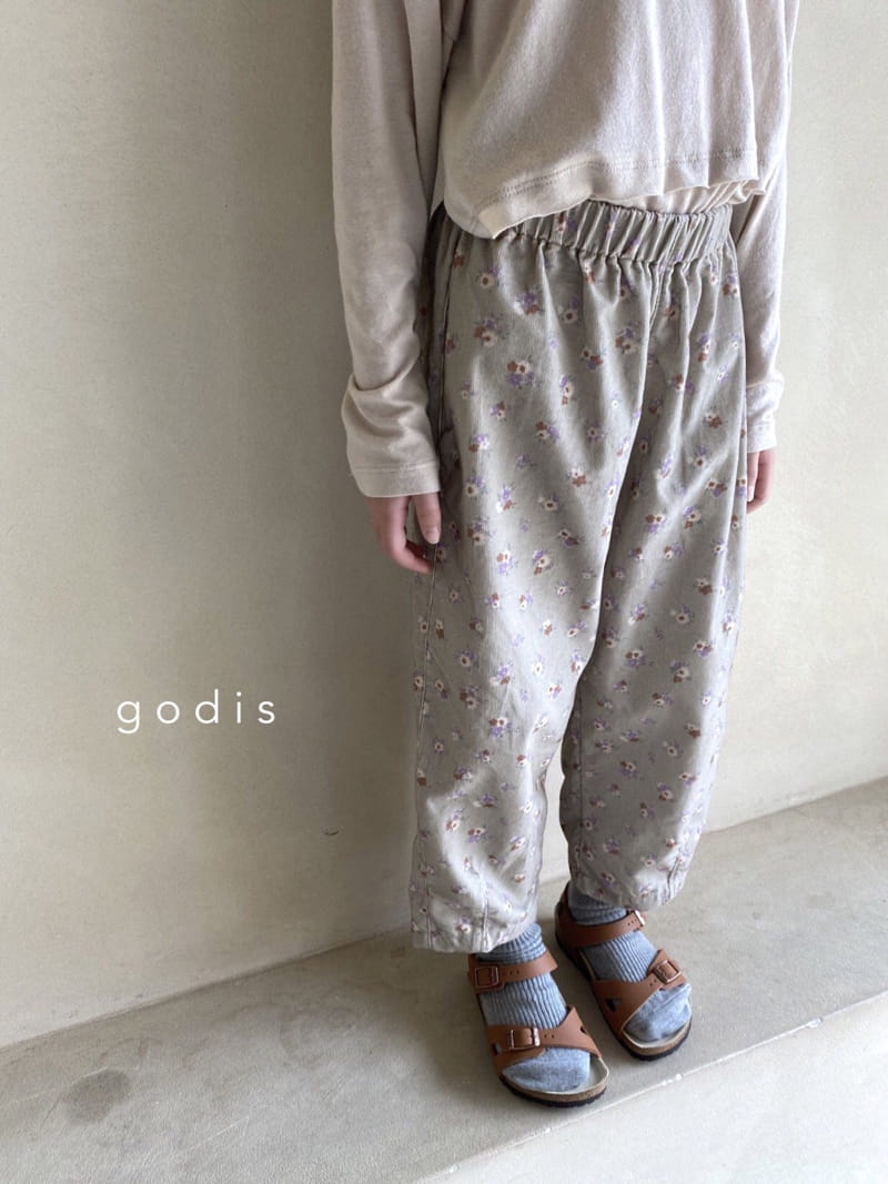 Godis - Korean Children Fashion - #kidzfashiontrend - Flower Pants - 10