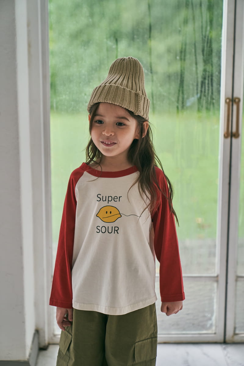 Green Tomato - Korean Children Fashion - #kidsshorts - Sour Tee - 7