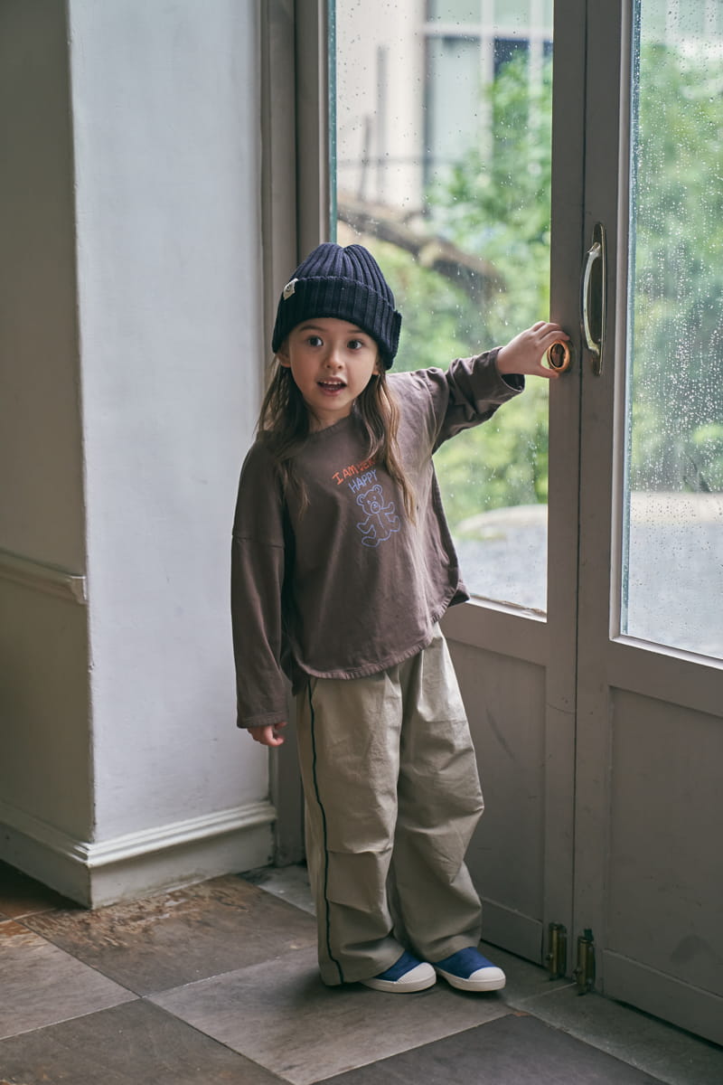 Green Tomato - Korean Children Fashion - #kidsshorts - Bear Tee - 3