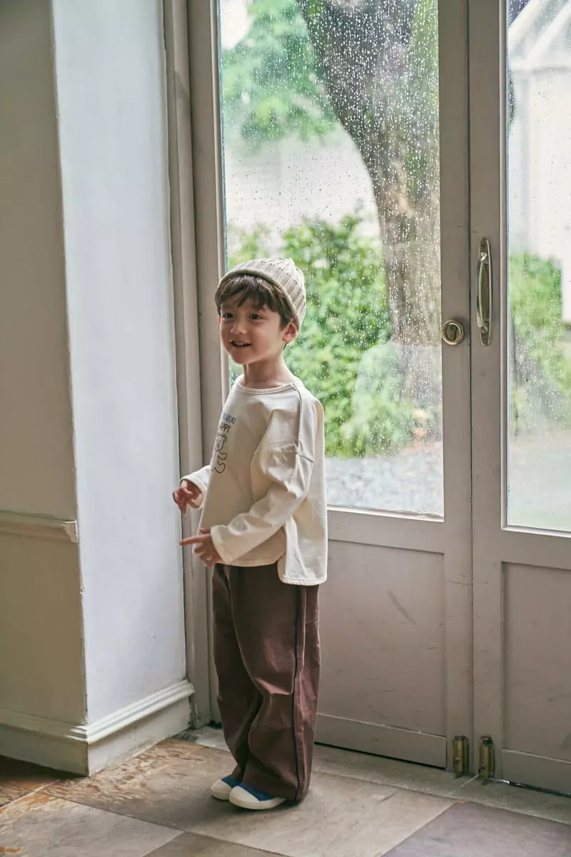 Green Tomato - Korean Children Fashion - #kidsshorts - Bear Tee - 4