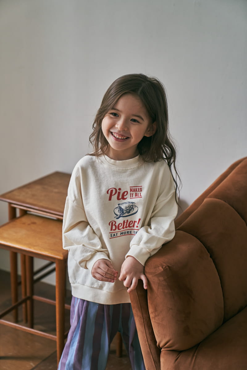Green Tomato - Korean Children Fashion - #littlefashionista - Pie Sweatshirt