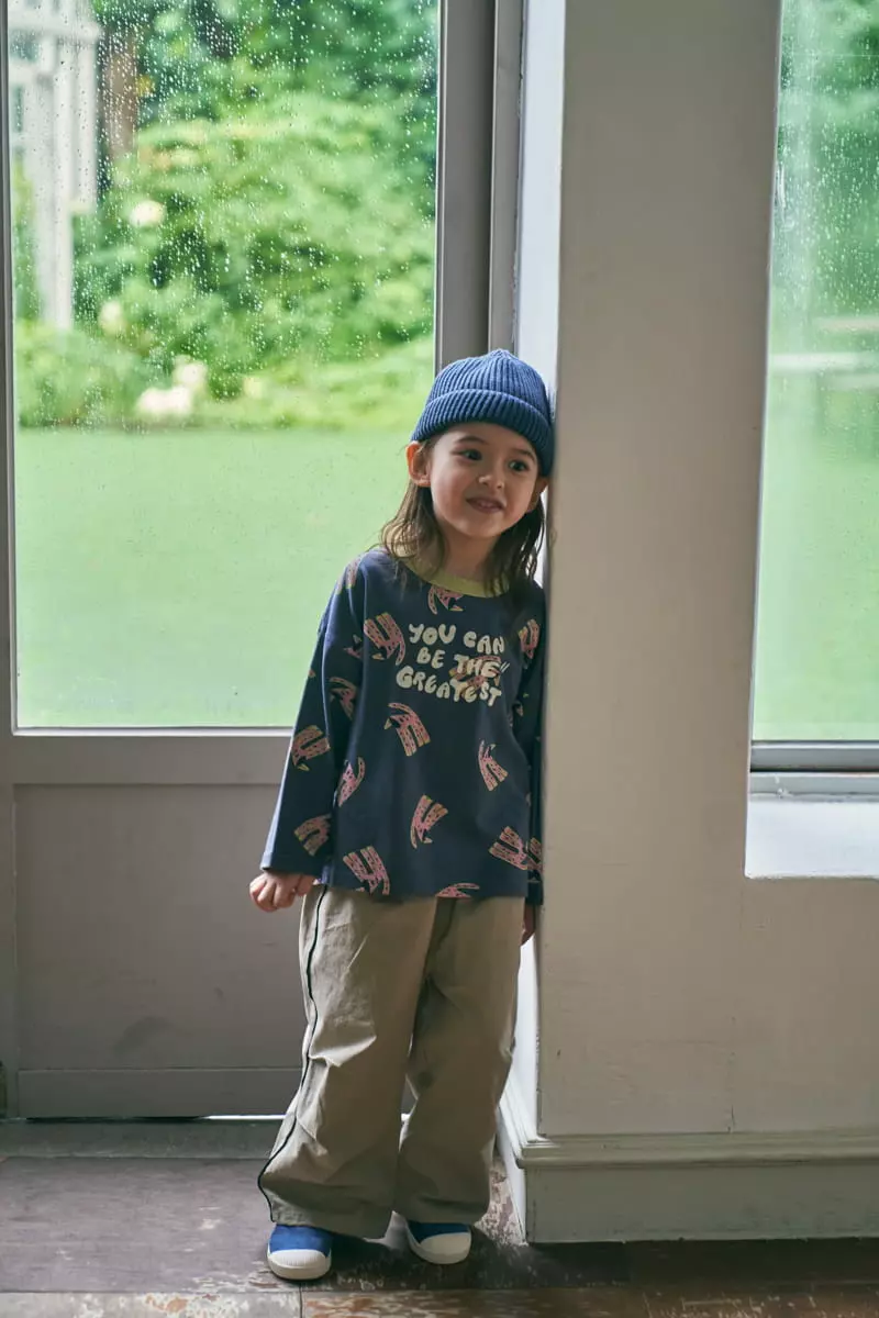 Green Tomato - Korean Children Fashion - #littlefashionista - Gray Tee - 9