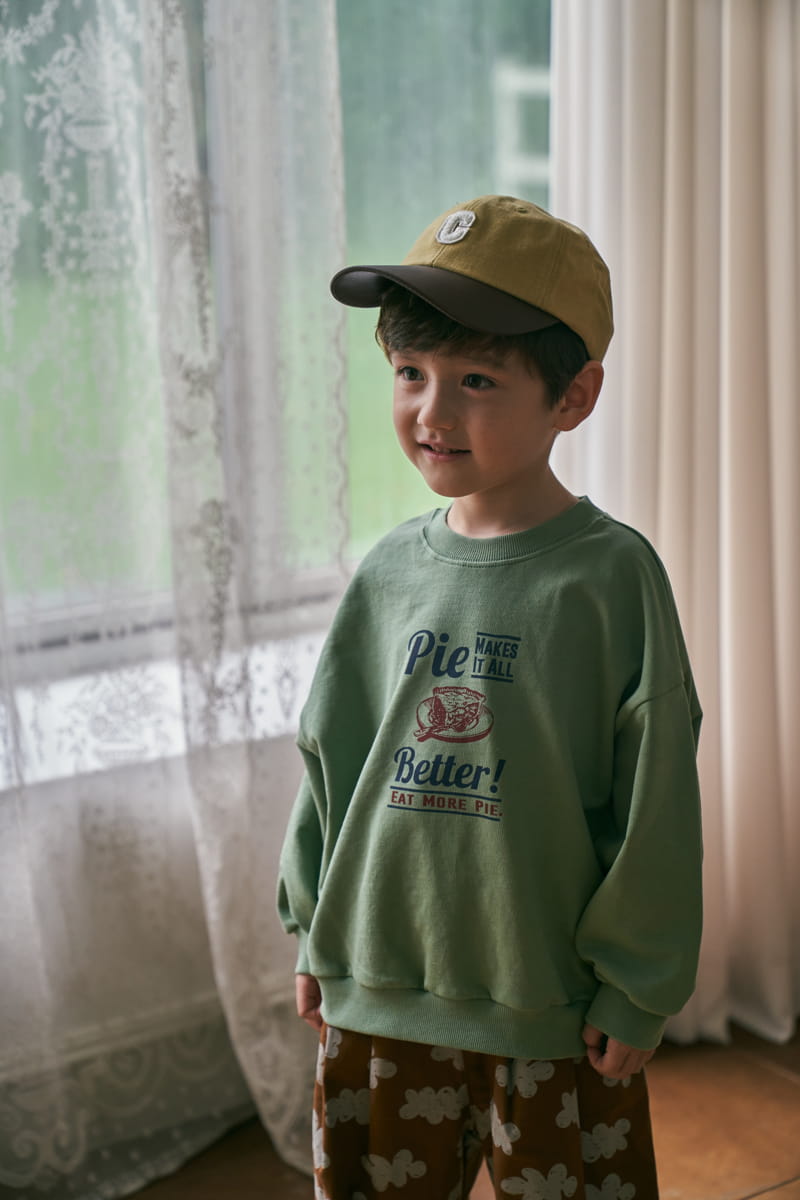 Green Tomato - Korean Children Fashion - #magicofchildhood - Pie Sweatshirt - 2
