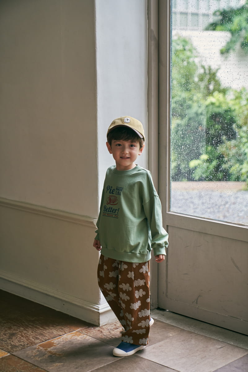 Green Tomato - Korean Children Fashion - #minifashionista - Pie Sweatshirt - 4