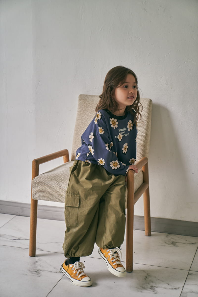 Green Tomato - Korean Children Fashion - #todddlerfashion - Flower Crop Tee - 7