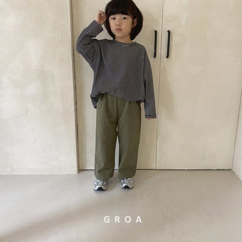Groa - Korean Children Fashion - #Kfashion4kids - Autumn Semi Pants - 3
