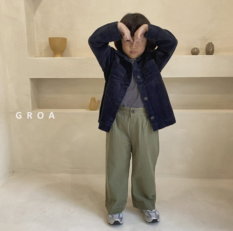 Groa - Korean Children Fashion - #childofig - Corduroy Jacket - 10