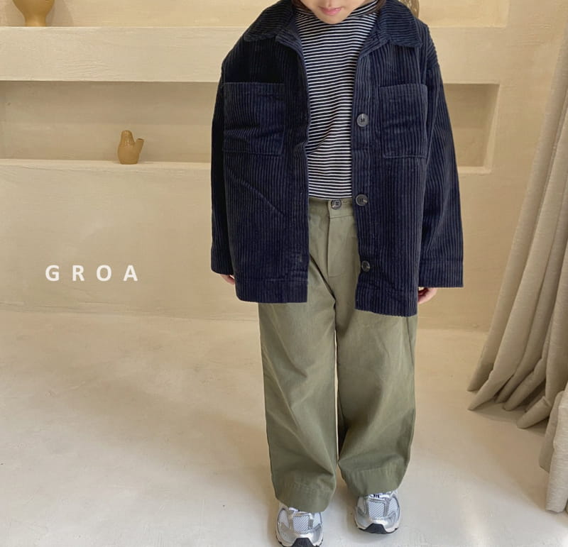 Groa - Korean Children Fashion - #childofig - Corduroy Jacket - 11