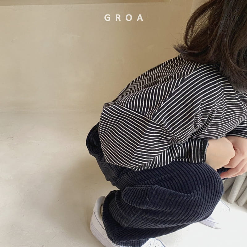 Groa - Korean Children Fashion - #childofig - Corduroy Pants - 9