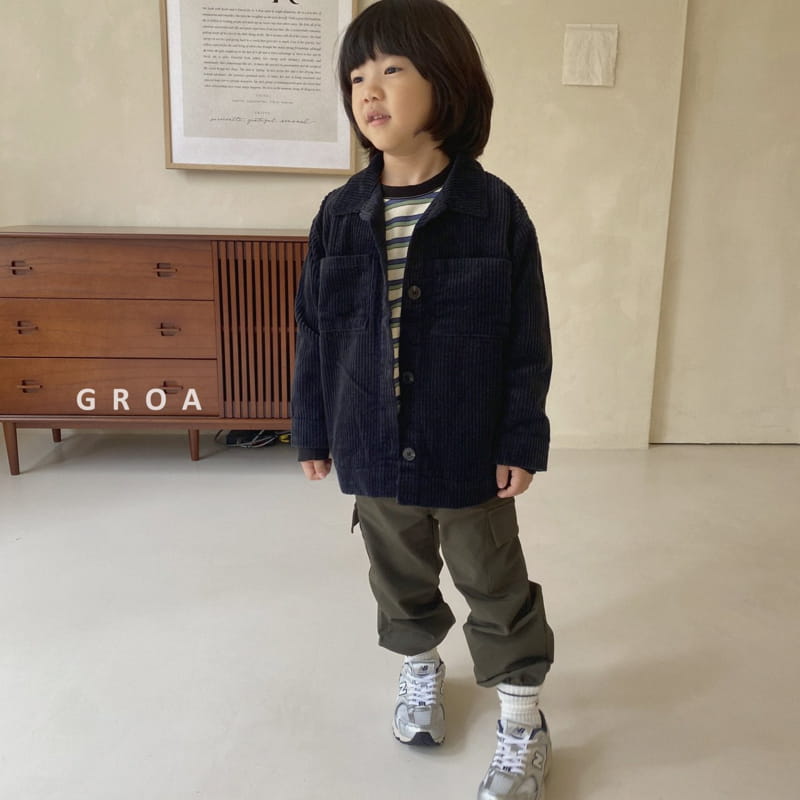 Groa - Korean Children Fashion - #childrensboutique - Corduroy Jacket - 12