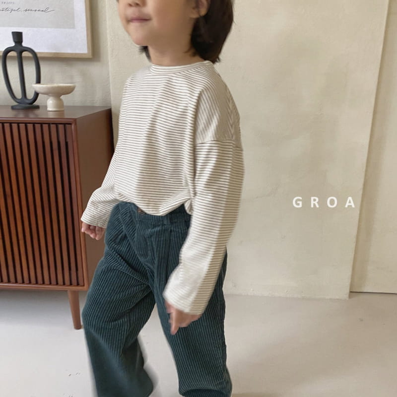 Groa - Korean Children Fashion - #childrensboutique - Corduroy Pants - 11