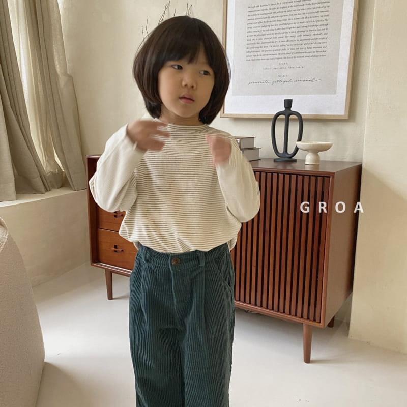 Groa - Korean Children Fashion - #designkidswear - Corduroy Pants - 12
