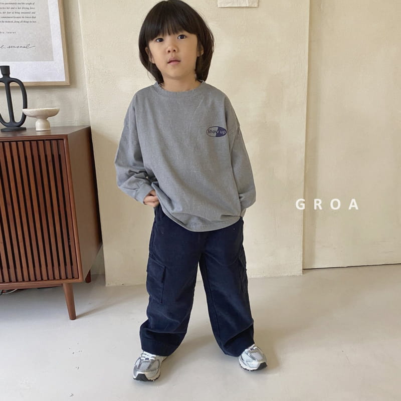 Groa - Korean Children Fashion - #discoveringself - Pigment Show Up Tee