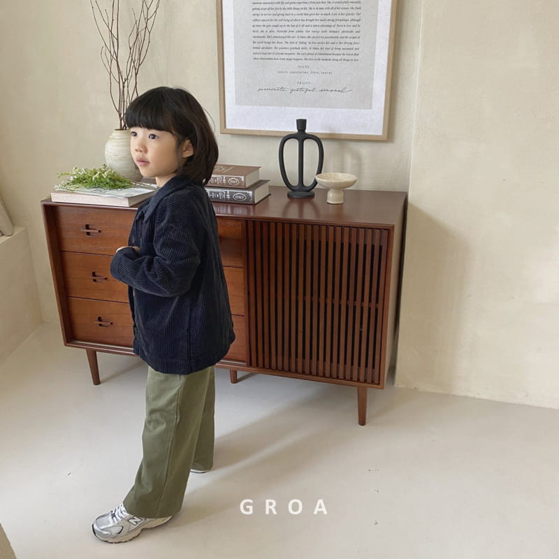 Groa - Korean Children Fashion - #prettylittlegirls - Corduroy Jacket - 9