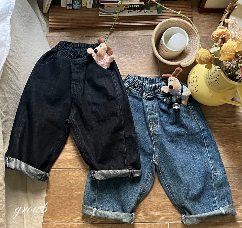 Grow B - Korean Children Fashion - #designkidswear - Dear Jeans - 2