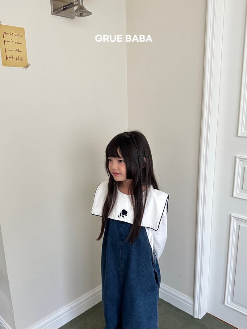 Grue Baba - Korean Children Fashion - #kidsshorts - Square Blouse - 6