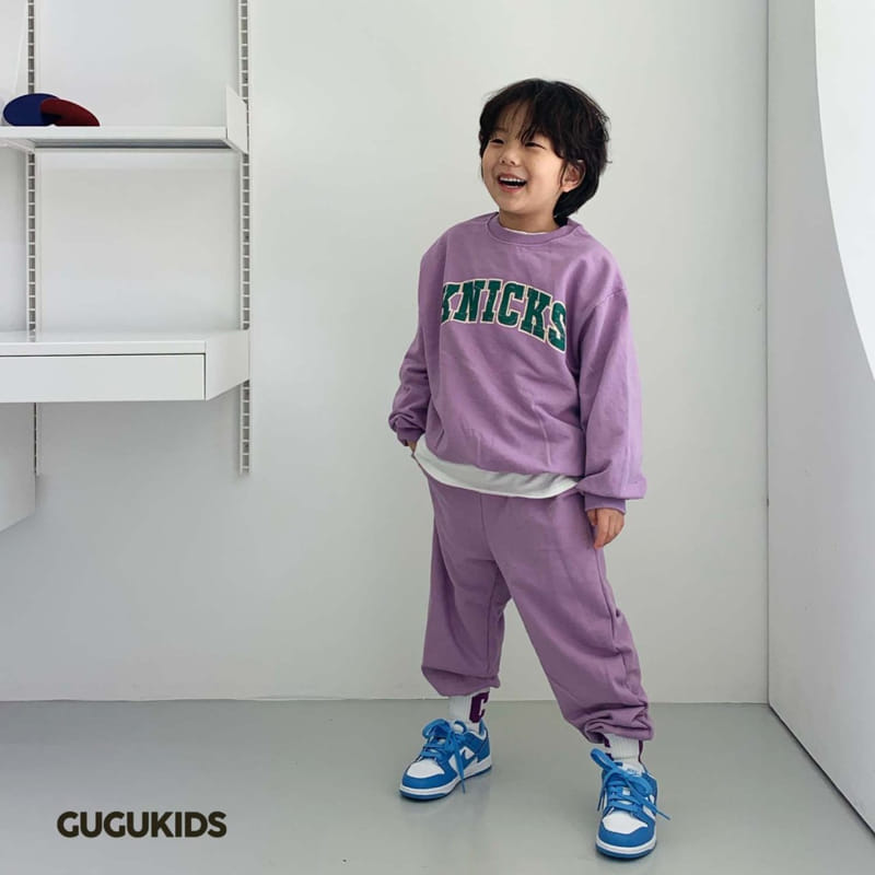 Gugu Kids - Korean Children Fashion - #childrensboutique - Nix Top Bottom Set with Mom - 5