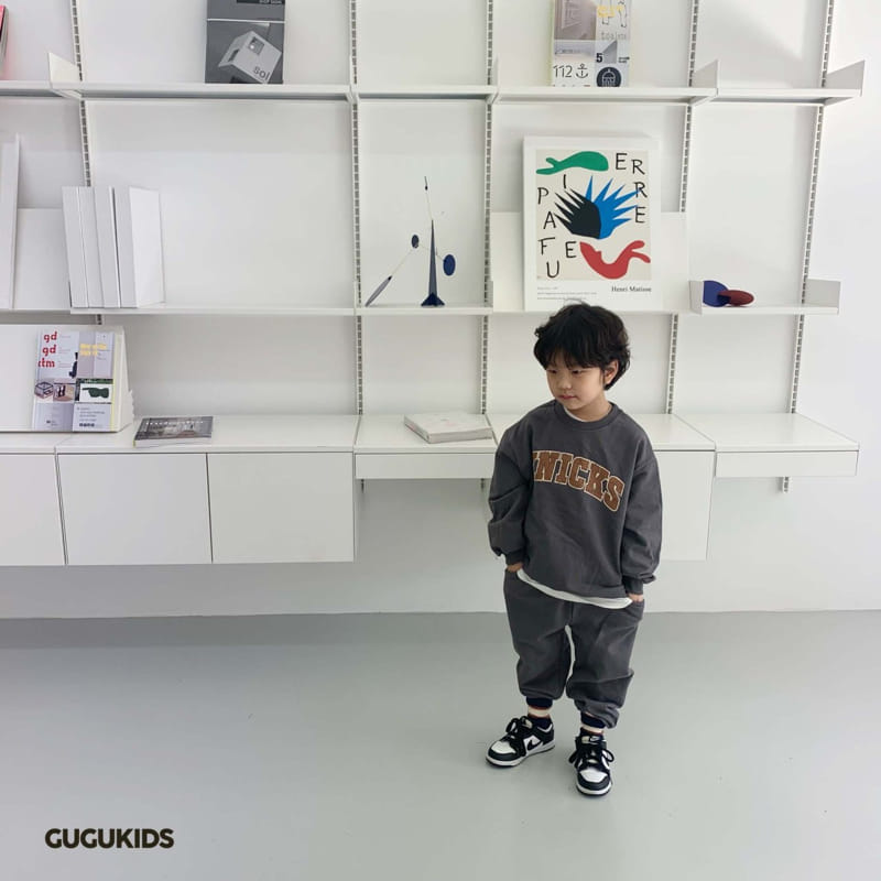 Gugu Kids - Korean Children Fashion - #discoveringself - Nix Top Bottom Set with Mom - 7