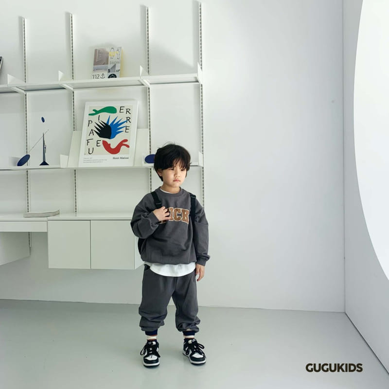 Gugu Kids - Korean Children Fashion - #kidzfashiontrend - Nix Top Bottom Set with Mom - 11