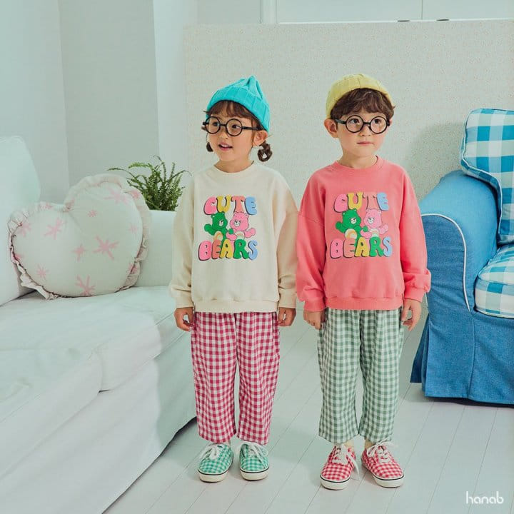 Hanab - Korean Children Fashion - #childofig - Yomi Check Pants - 3
