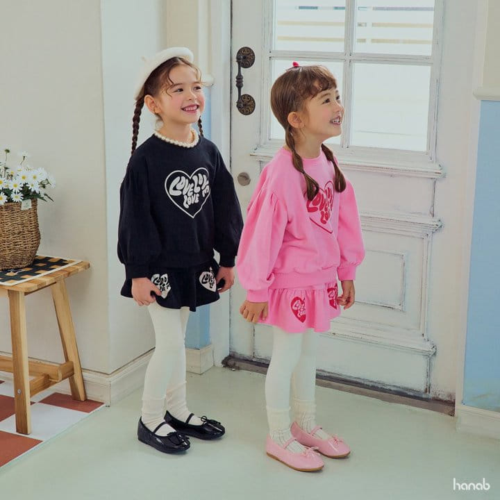 Hanab - Korean Children Fashion - #childofig - Loveing Top Bottom Set