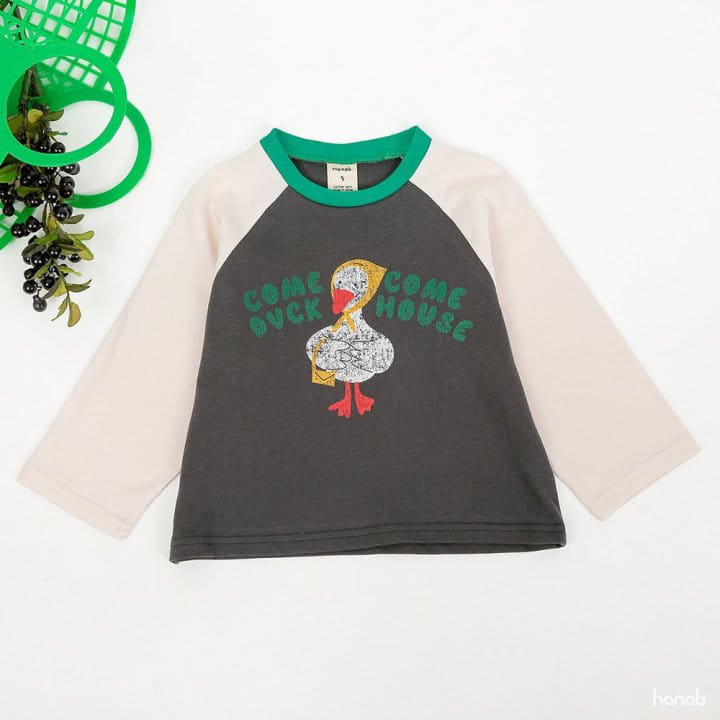 Hanab - Korean Children Fashion - #childofig - Duck Raglan Tee - 11