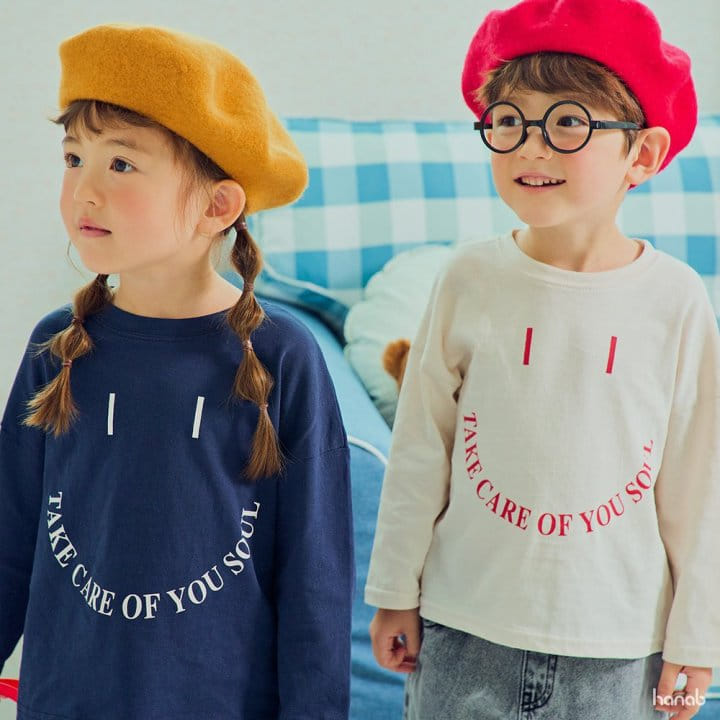 Hanab - Korean Children Fashion - #childofig - Soul Smile Tee - 7