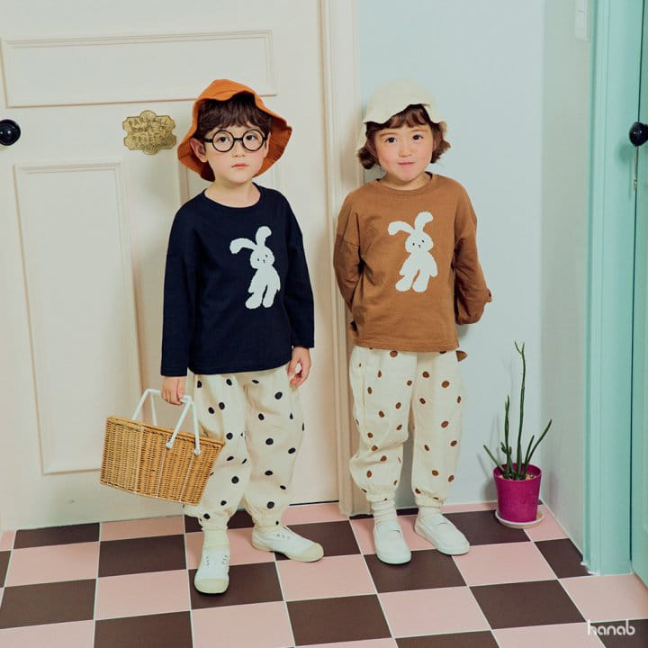 Hanab - Korean Children Fashion - #childrensboutique - Rabbit Top Bottom Set - 5