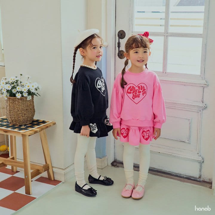 Hanab - Korean Children Fashion - #designkidswear - Loveing Top Bottom Set - 3