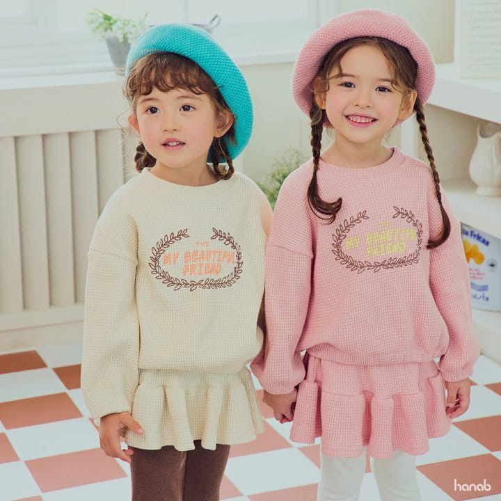 Hanab - Korean Children Fashion - #designkidswear - Beautiful Top Bottom Set - 3