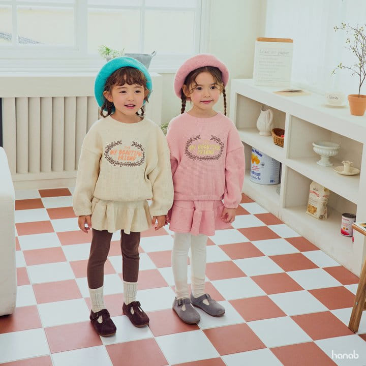Hanab - Korean Children Fashion - #fashionkids - Beautiful Top Bottom Set - 5