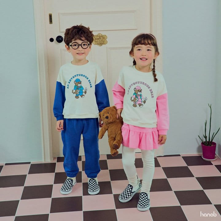 Hanab - Korean Children Fashion - #kidsshorts - Adventure Top Bottom Set