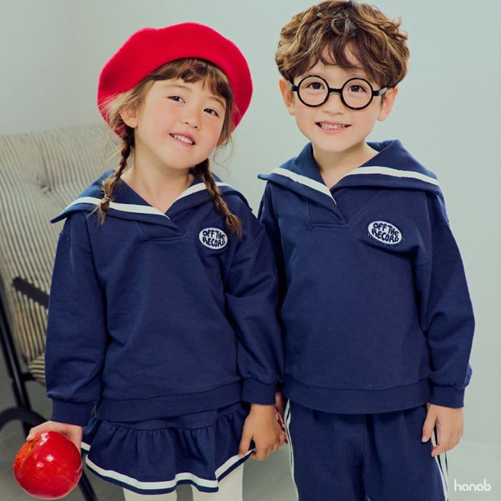 Hanab - Korean Children Fashion - #kidsshorts - Recode Top Bottom Set - 12