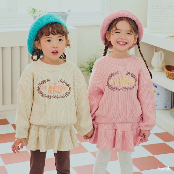 Hanab - Korean Children Fashion - #kidsshorts - Beautiful Top Bottom Set - 6