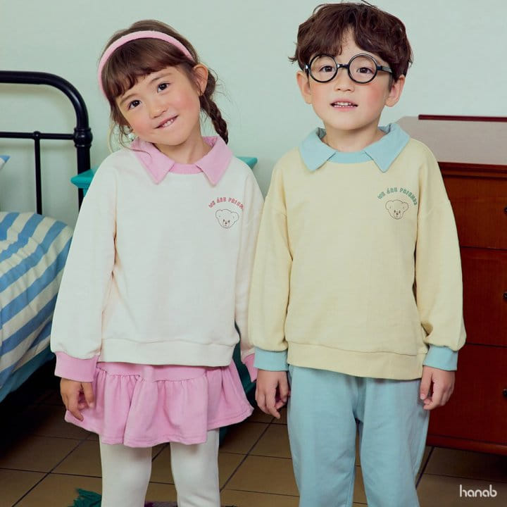 Hanab - Korean Children Fashion - #kidsstore - Friend Top Bottom Set - 5