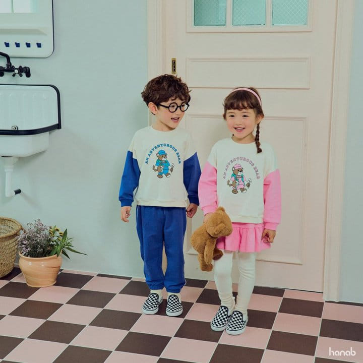 Hanab - Korean Children Fashion - #kidzfashiontrend - Adventure Top Bottom Set - 3