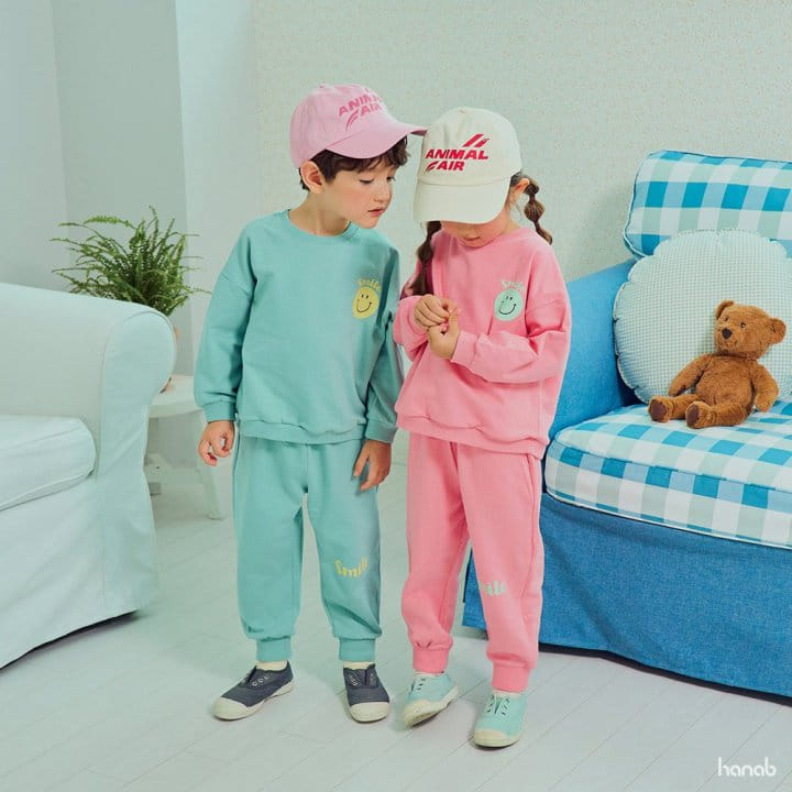 Hanab - Korean Children Fashion - #littlefashionista - Milky Top Bottom Set - 11