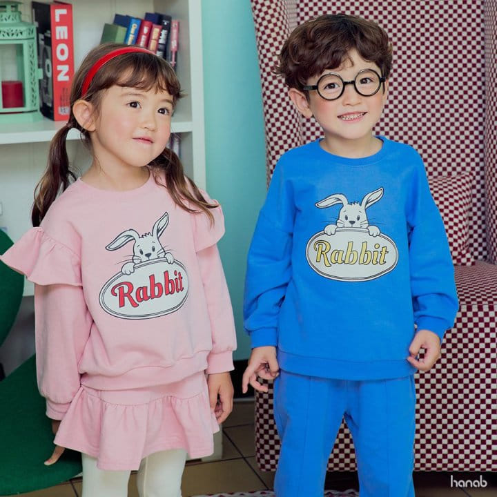 Hanab - Korean Children Fashion - #littlefashionista - Rabbit Set - 6