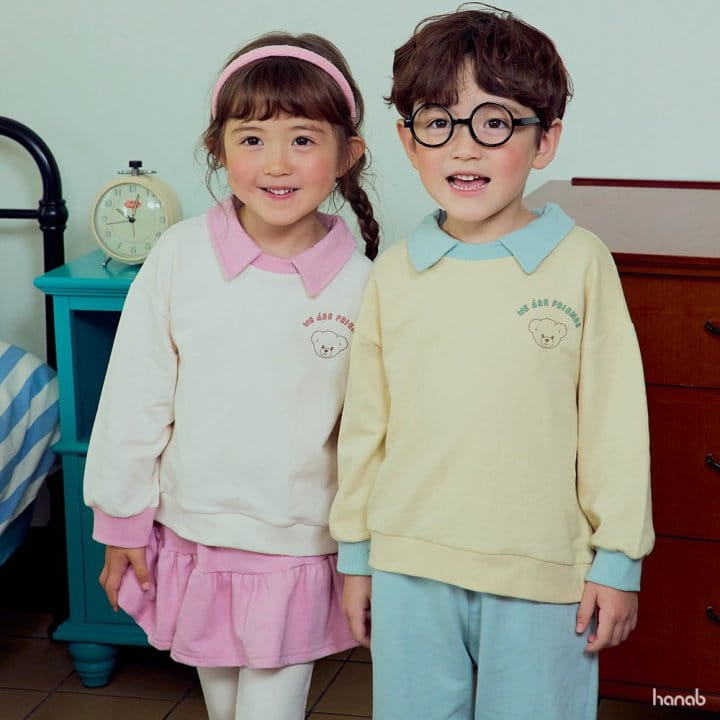 Hanab - Korean Children Fashion - #minifashionista - Friend Top Bottom Set - 10