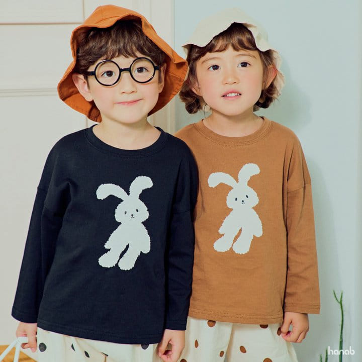 Hanab - Korean Children Fashion - #minifashionista - Rabbit Top Bottom Set