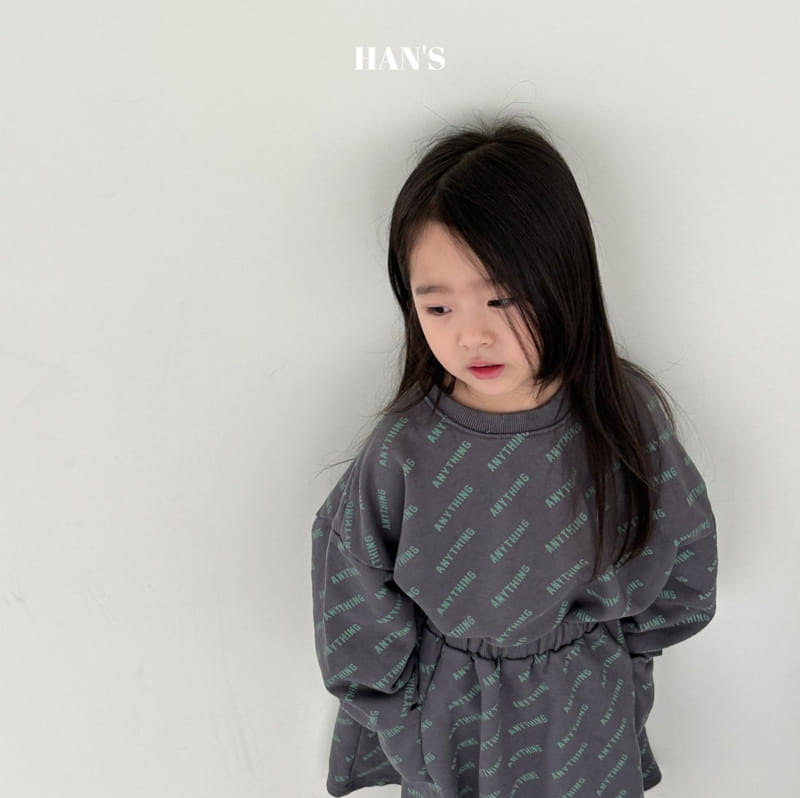 Han's - Korean Children Fashion - #Kfashion4kids - Anything Sweatshirt - 12