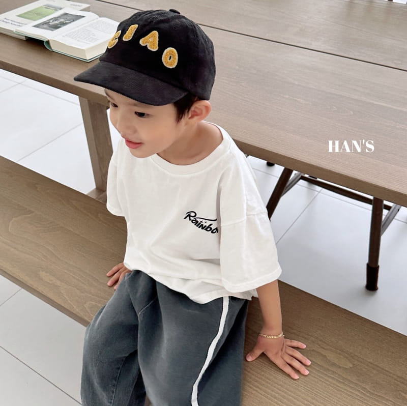 Han's - Korean Children Fashion - #Kfashion4kids - Rainbow Tee - 6
