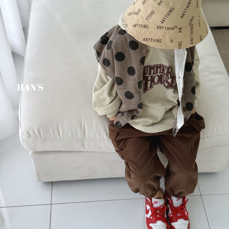 Han's - Korean Children Fashion - #childrensboutique - Rib Dot Vest - 12