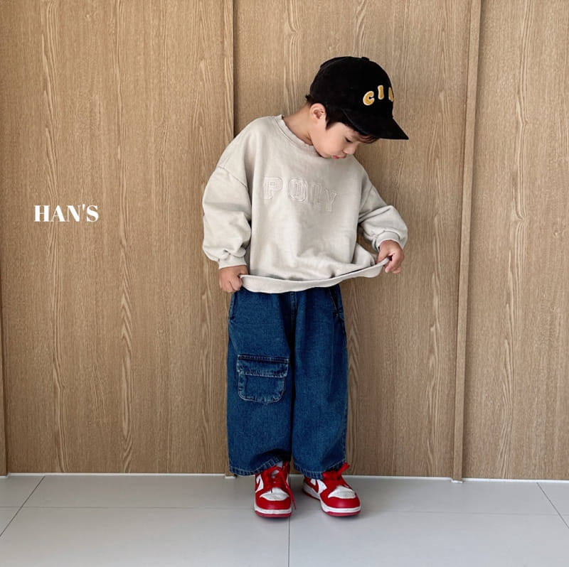 Han's - Korean Children Fashion - #childrensboutique - Poly Sweatshirt - 4