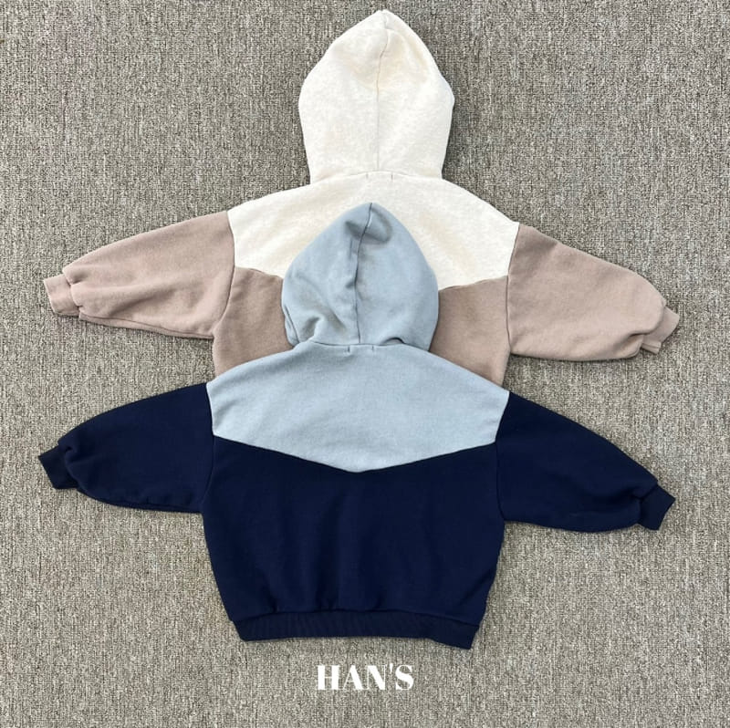Han's - Korean Children Fashion - #designkidswear - V Corn Hoody Zip-up