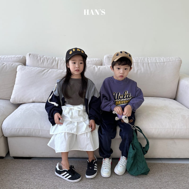 Han's - Korean Children Fashion - #discoveringself - Ribbon Tie Skirt - 3