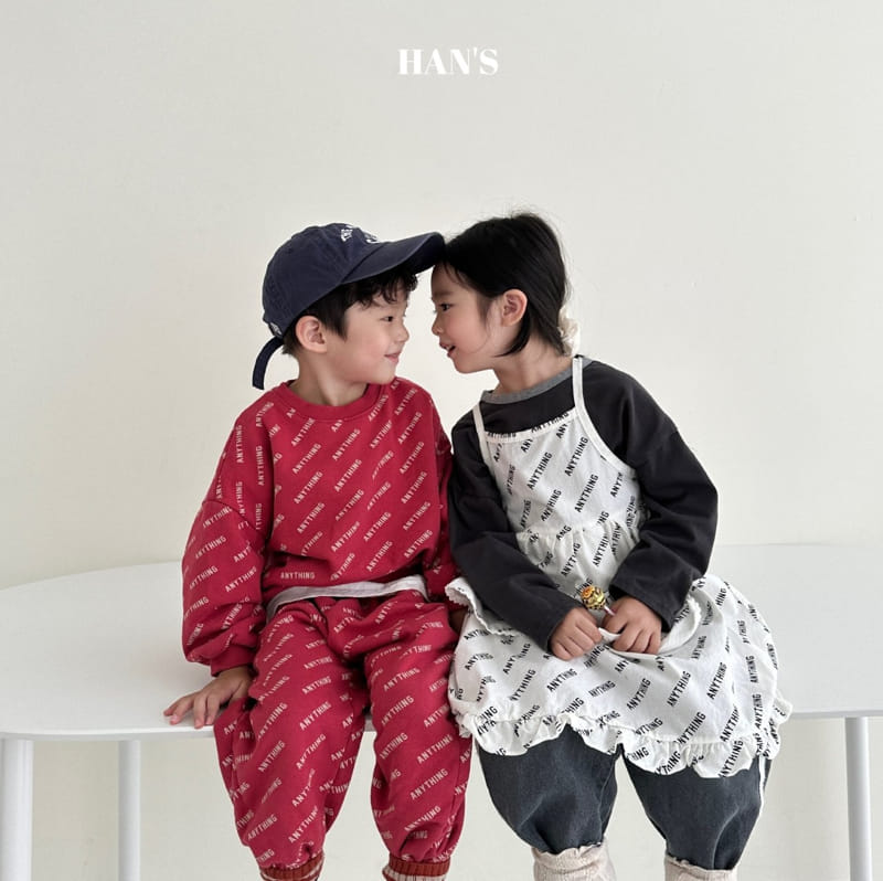 Han's - Korean Children Fashion - #discoveringself - Anything Sweatshirt - 7